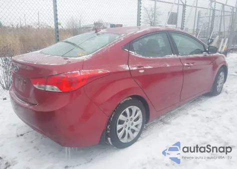 2013 Hyundai Elantra Gls/Limited из США, поврежденный, VIN KMHDH4AE2DU520609